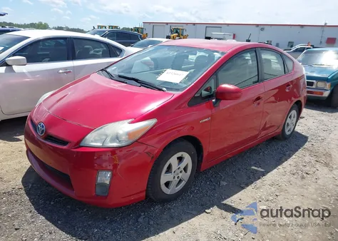 2011 Toyota Prius Five/Four/One/Three/Two из США, поврежденный, VIN JTDKN3DUXB0264631